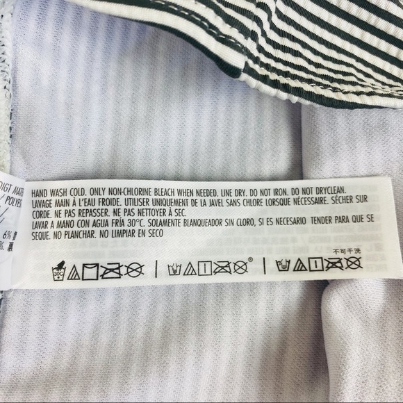 Disney Animators Collection Snow White Striped Tankini Size 4 - Picture 10 of 11